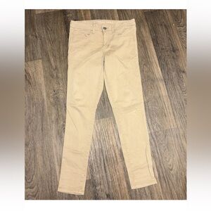 American Eagle Womens Super Stretch Khaki Jeggings Size 10 Regular